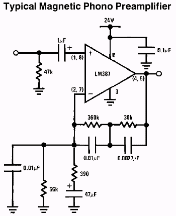 Problema con preamplificador PHONO con lm387 Foros de Electr nica