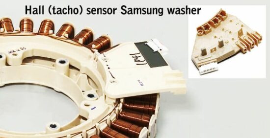 Lavadora Samsung con sensor Hall (tacho) Lavadora Samsung con sensor Hall (tacho)