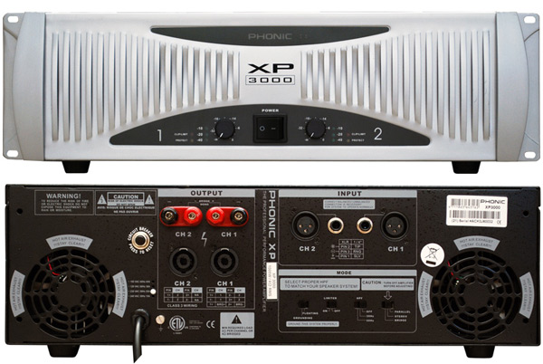 AMPLIFICADOR DE FUERZA PHONIC CORPORATION XP5200 - Casa Instrumental